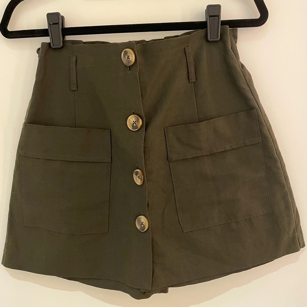 Zara Linen/Cotton Skort